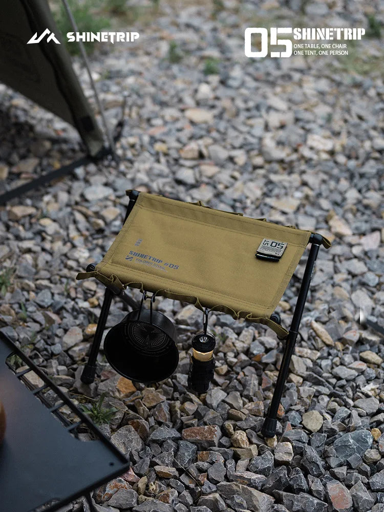 ShineTrip Outdoor 05 Series Mazza Ultra Light Folding Storage Aluminum Alloy Portable Folding Stool Mazza Daniel’s Outdoor Company
