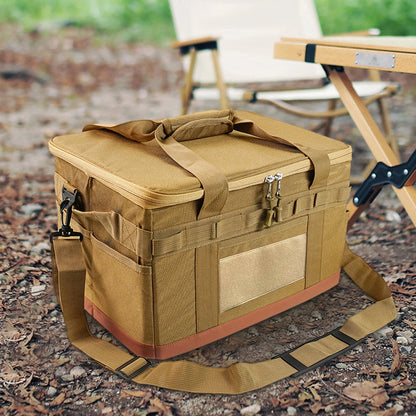 30L Camping Cooking Utensil Organizer Large Capacity Car Trunk Storage Bag Detachable Multifunctional Camping Stove Storage Case Daniel’s Outdoor Company