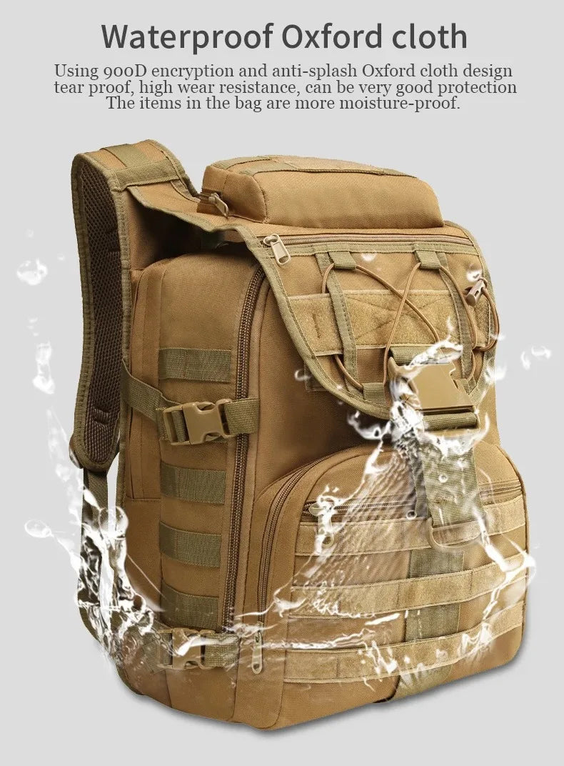 35L tactical backpack survival hiking backpack cycling backpack fishing backpack suitable for travel camping and outdoor sports Daniel’s Outdoor Company