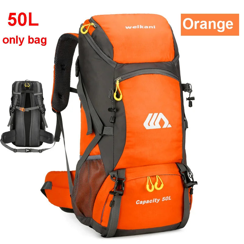 50L Travel Backpack Camping Men Large Hiking Bag Tourist Rucksack Waterproof Outdoor Sports Climbing Mountaineering Bag Luggage Daniel’s Outdoor Company