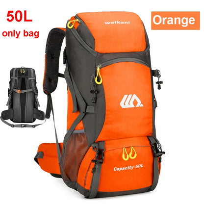 50L Travel Backpack Camping Men Large Hiking Bag Tourist Rucksack Waterproof Outdoor Sports Climbing Mountaineering Bag Luggage Daniel’s Outdoor Company