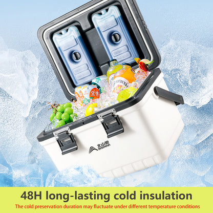BISINNA Camping Ice Box Large Capacity Car Refrigerator Portable Cooler Box Outdoor Beach Fishing Picnic Barbecue Ice Bucket Daniel’s Outdoor Company