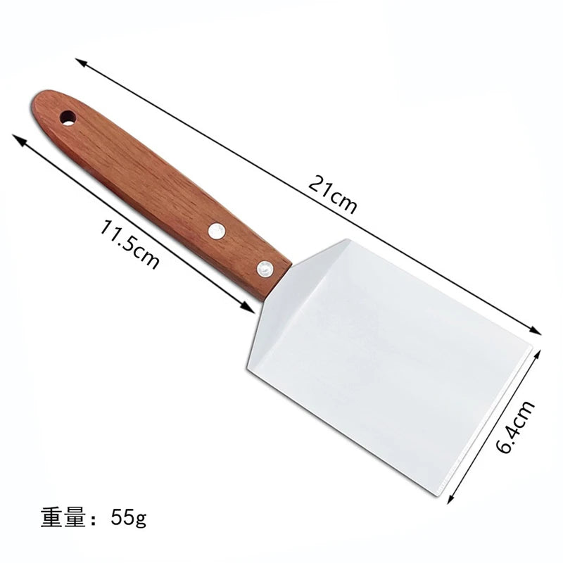 Stainless Steel Spatula and Grill Scraper Non Stick Durable Barbecue Cooking Tools Pizza Shovel Pancake Beef BBQ Utensils Daniel’s Outdoor Company