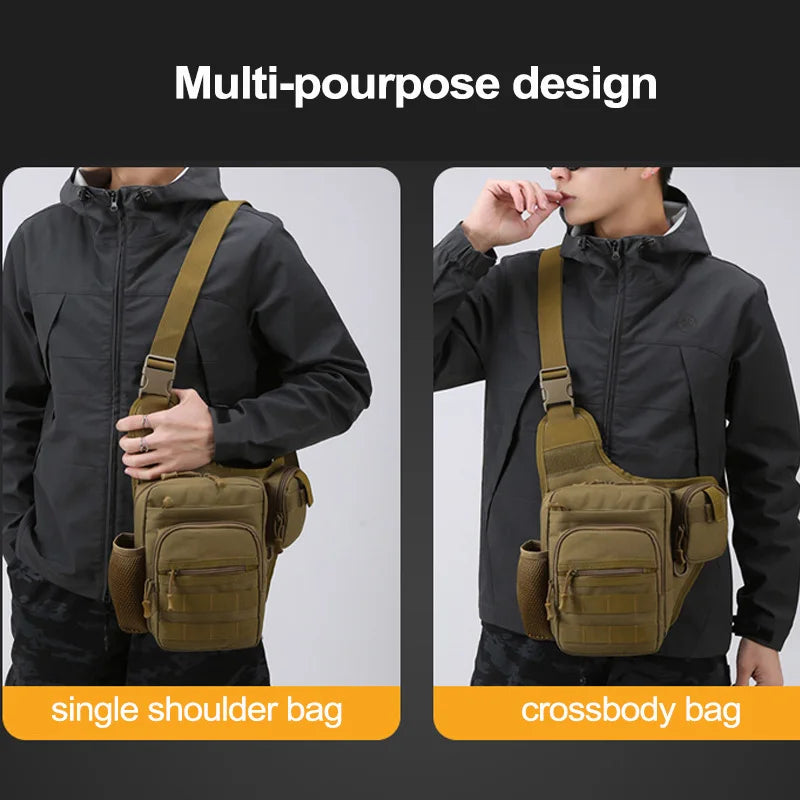 Camping Climbing Bag Chest Pouch For Men Cycling Hiking Travel Outdoor Sport Tactical Crossbody Molle Fishing Waist Fanny Pack Daniel’s Outdoor Company