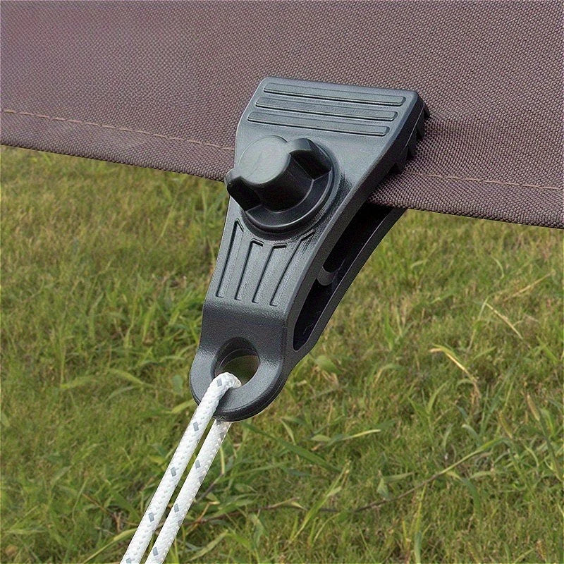 10Pcs Tarp Clips Heavy Duty Lock Grip Clamps Pool Cover Tent Fasteners Holder Windproof for Canopy Awnings Outdoor Camping Daniel’s Outdoor Company