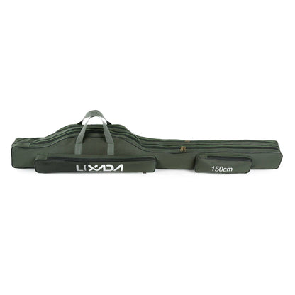 Lixada 100/130/150cm Fishing Bag Portable Folding Fishing Rod Reel Bag Fishing Tackle Carry Case Carrier Bag backpack fishing Daniel’s Outdoor Company