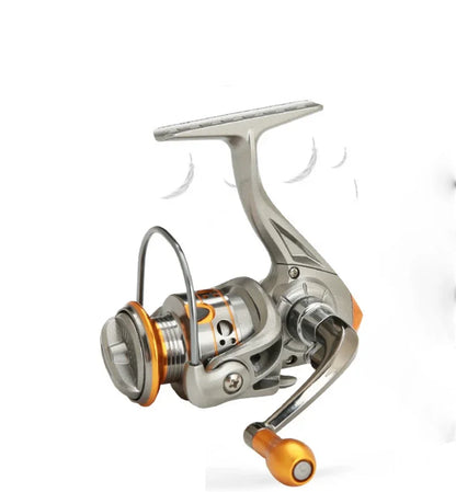 Mini DC150 Series Super Powerful 12+1BB Spinning Fishing Reel 5.2:1 Gear Ratio Metal Mini Durable Fishing Coil baitcasting reel Daniel’s Outdoor Company