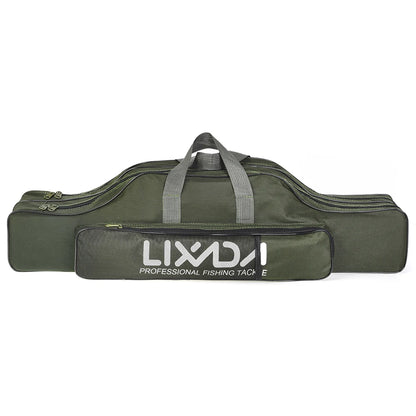 Lixada 100/130/150cm Fishing Bag Portable Folding Fishing Rod Reel Bag Fishing Tackle Carry Case Carrier Bag backpack fishing Daniel’s Outdoor Company