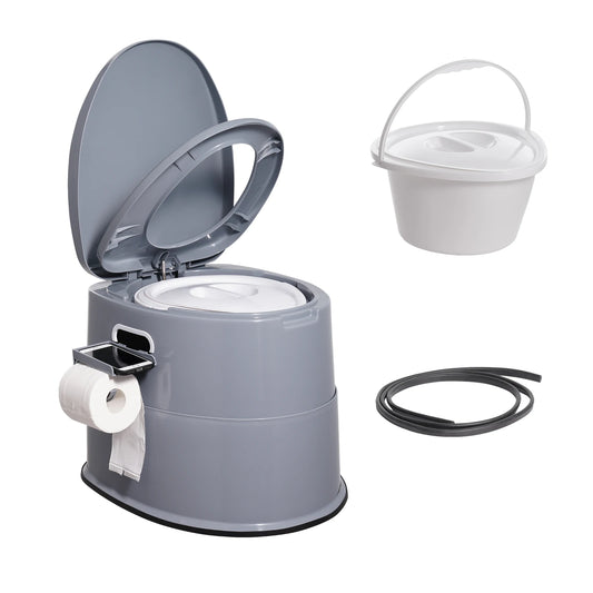 SucceBuy Portable Toilet for Camping Porta Potty with 1.3G Detachable Inner Bucket Travel Toilet for Outdoor Camping Travel Daniel’s Outdoor Company