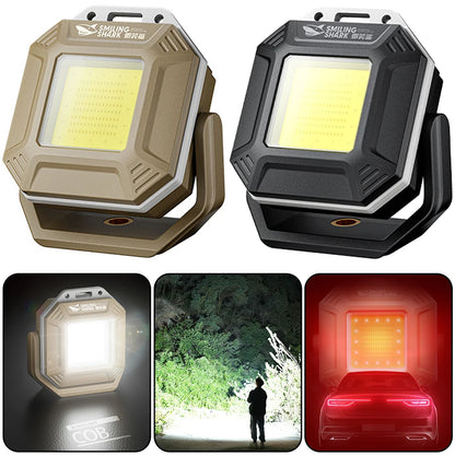 COB LED Inspection Lamp Waterproof Flashlight with Magnetic Base Emergency Light Rechargeable for Car Repair Emergency Workshop Daniel’s Outdoor Company