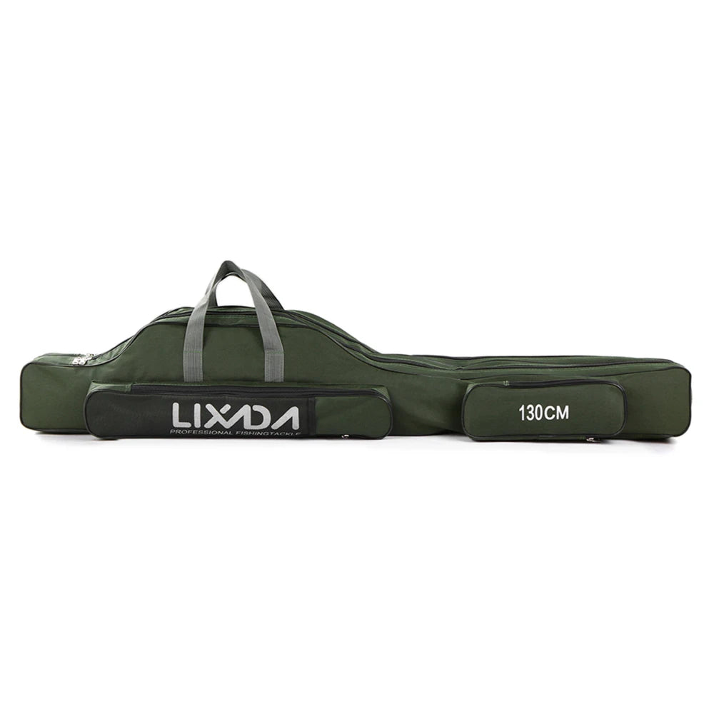 Lixada 100/130/150cm Fishing Bag Portable Folding Fishing Rod Reel Bag Fishing Tackle Carry Case Carrier Bag backpack fishing Daniel’s Outdoor Company