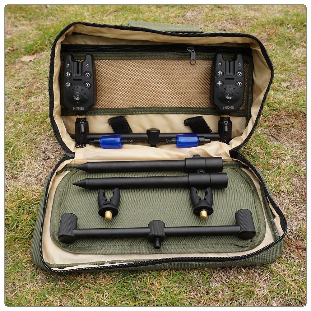 Hirisi Carp Fishing Tackle Set Fishing Bite Alarm and Fishing Swinger Rod Pod Support Bank Stick Fishing Accessories Daniel’s Outdoor Company