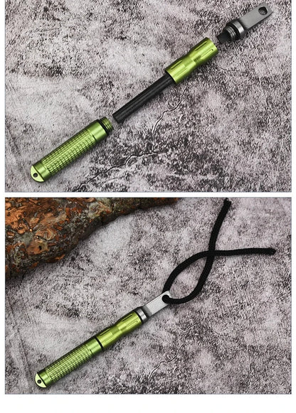 New Waterproof Portable Flint Emergency Fire Starter Multifunctional Outdoor Camping Fire Rod Tool for Survival Equipment Daniel’s Outdoor Company