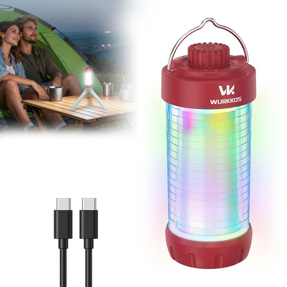 Wurkkos CL01 Mini RGB 360° Flashlight, 550 Lumens, 21700 Rechargeable LED Flashlight, Camping Light, Power Bank, Waterproof Daniel’s Outdoor Company