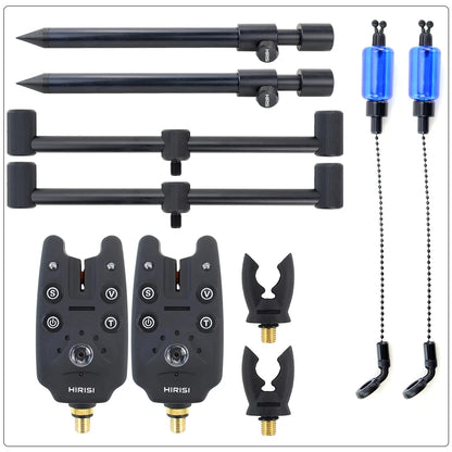 Hirisi Carp Fishing Tackle Set Fishing Bite Alarm and Fishing Swinger Rod Pod Support Bank Stick Fishing Accessories Daniel’s Outdoor Company