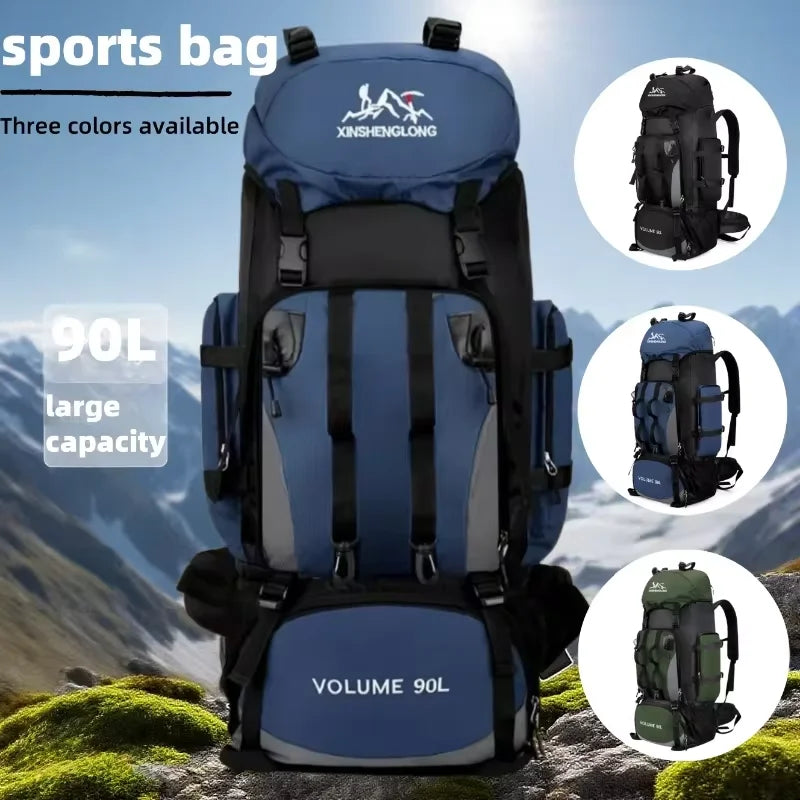 90L Waterproof Hiking Backpack Camping Rucksack Large Capacity Travel Outdoor Sports Bag for Trekking Backpacking and Adventure Daniel’s Outdoor Company