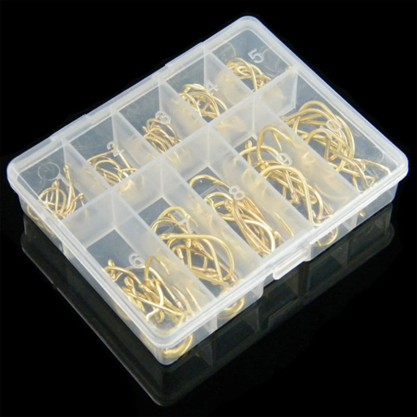 100pcs Fishing Hook Stainless Steel Carbon Fishing Hook With Loop Sharp Barbed Boxed Fishing Hook Set Sea Fishing Accessories Daniel’s Outdoor Company