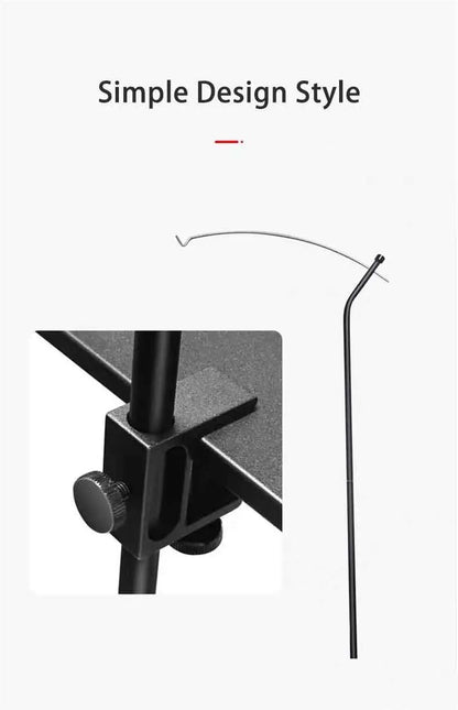 TARKA Camping Lantern Stand Light Holder Ultralight 360° Adjustment Tabletop Light Stand Universal Desktop Lighting Hanging Rack Daniel’s Outdoor Company