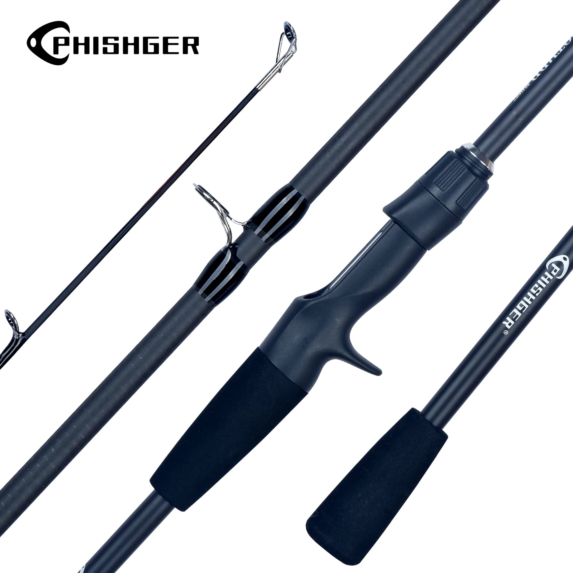 PHISHGER Spinning Baitcasting Travel Carbon Mini Goods For Fishing Rods Casting Weight 5-30g M Fast Ultralight Lure Trout Pole Daniel’s Outdoor Company