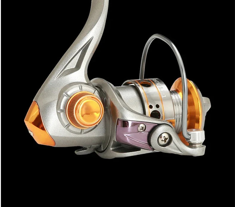 Mini DC150 Series Super Powerful 12+1BB Spinning Fishing Reel 5.2:1 Gear Ratio Metal Mini Durable Fishing Coil baitcasting reel Daniel’s Outdoor Company