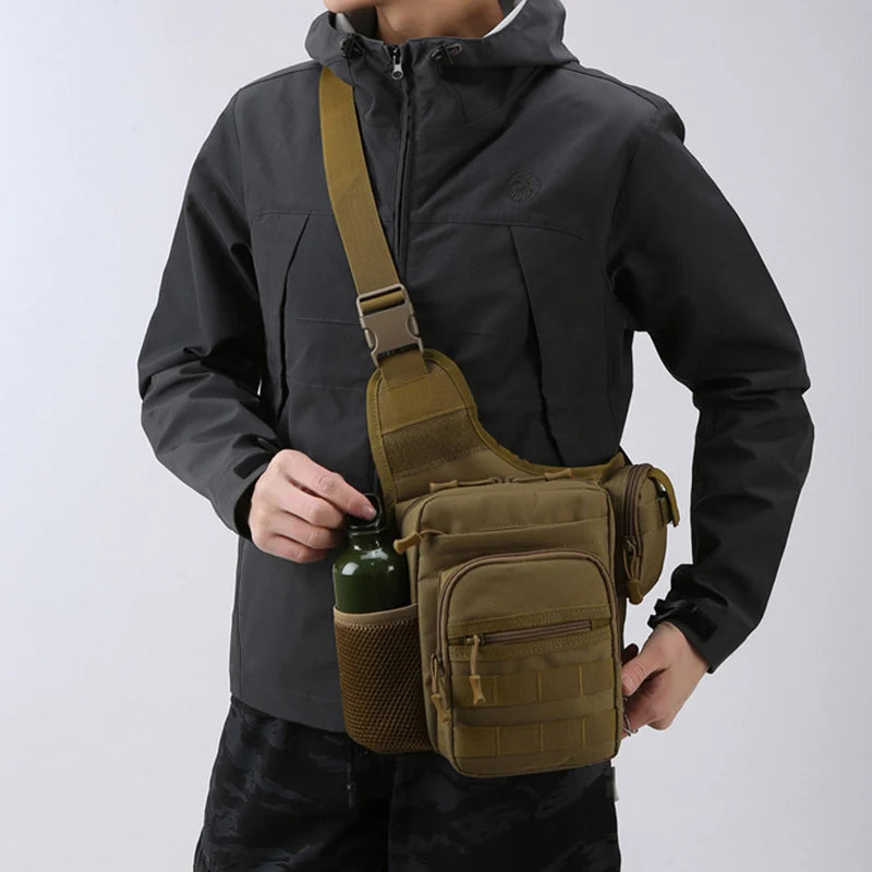 Camping Climbing Bag Chest Pouch For Men Cycling Hiking Travel Outdoor Sport Tactical Crossbody Molle Fishing Waist Fanny Pack Daniel’s Outdoor Company