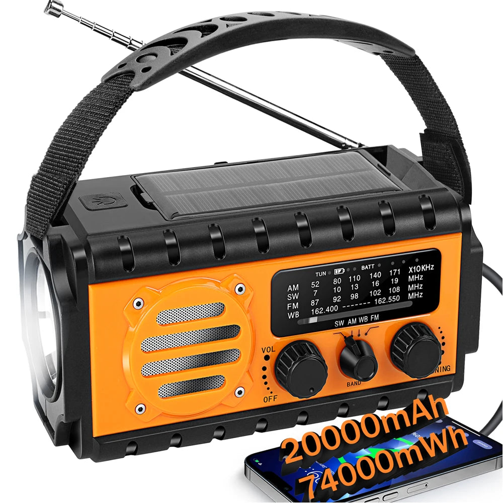 Emergency Radio Dual USB Rechargeable Daniel’s Outdoor Company