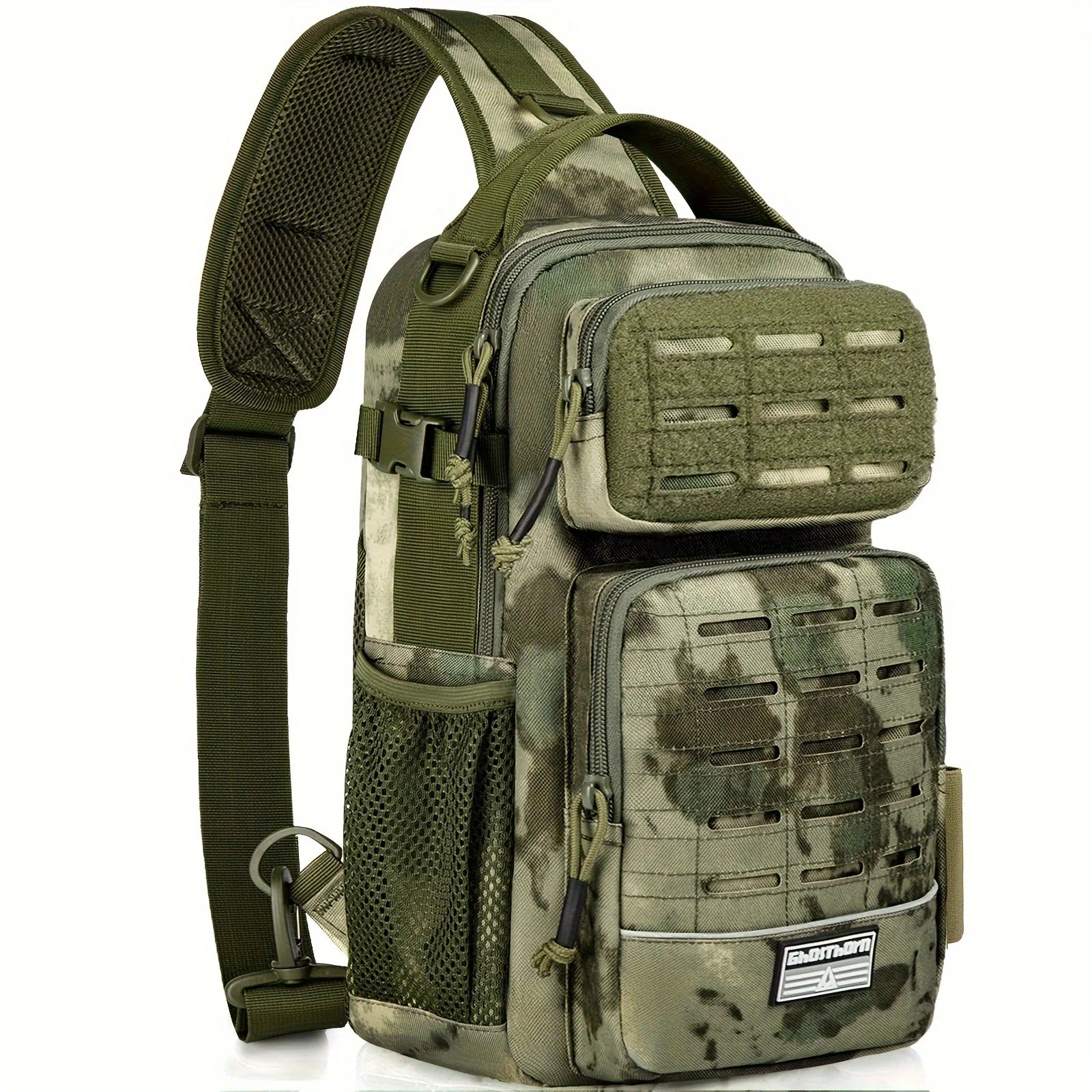 Fishing Backpack Tackle Sling Bag -Lightweight Sling Tackle Storage Bag- Fishing Backpack with Rod Holder gifts Daniel’s Outdoor Company