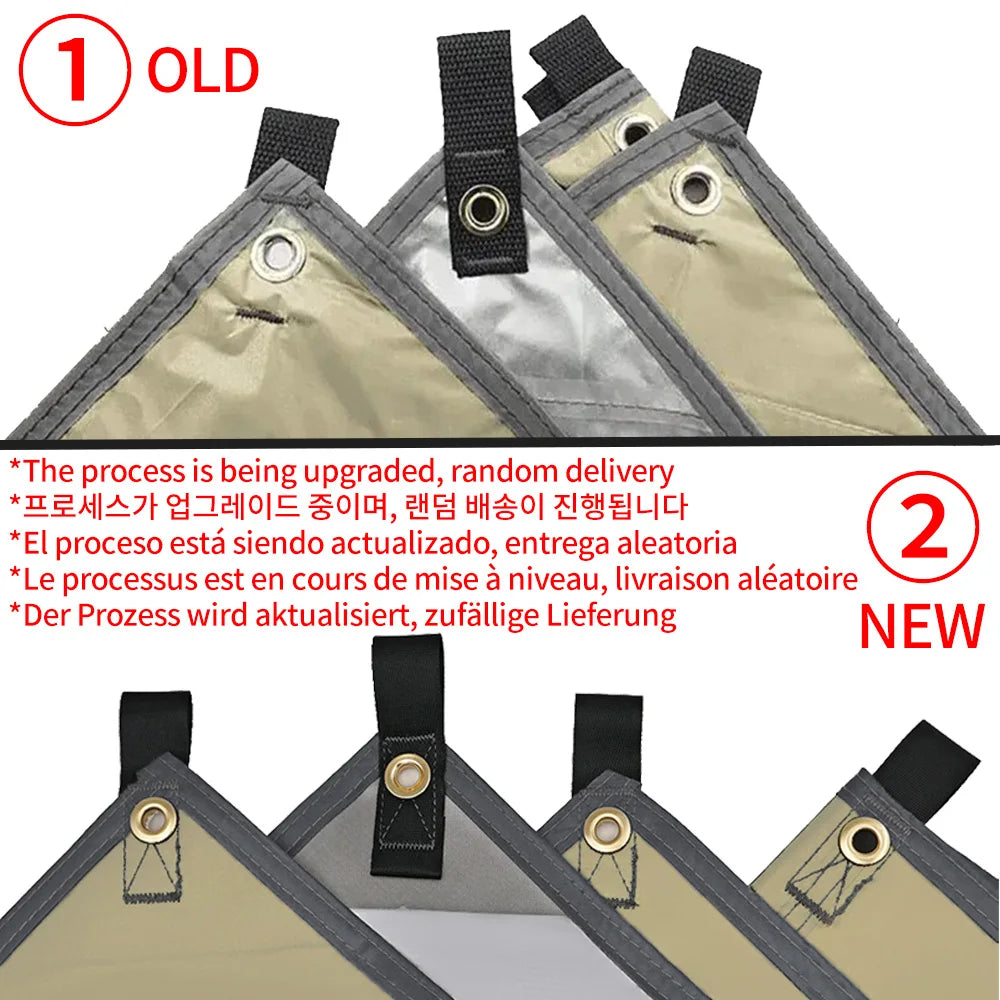 Camping Tarp Waterproof Tent Tourist Awning Shade Garden Canopy Beach Sunshade Outdoor Ultralight Sun Shelter Daniel’s Outdoor Company