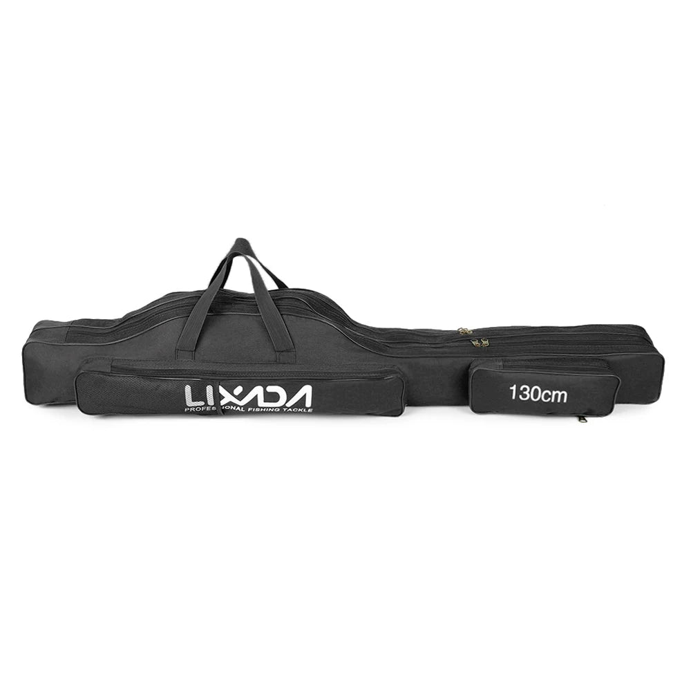 Lixada 100/130/150cm Fishing Bag Portable Folding Fishing Rod Reel Bag Fishing Tackle Carry Case Carrier Bag backpack fishing Daniel’s Outdoor Company