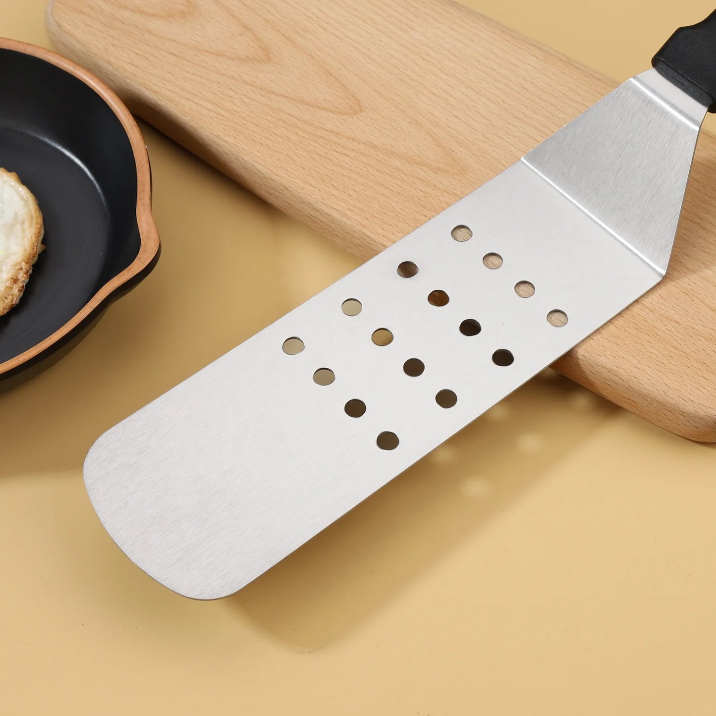 Kitchen Stainless Steel Scraper Cooking Spatula Barbecue Spatula Plate Barbecue Spatula Hamburger Spatula Cooking Utensils Daniel’s Outdoor Company