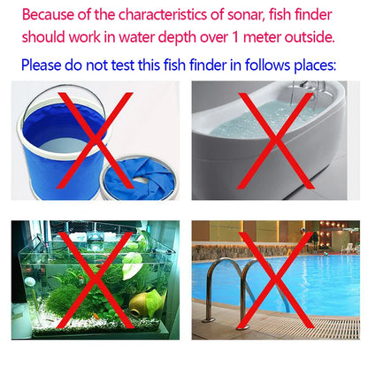 2025 New Design Brand New Smart Phone Fish Finder Sonar Android & IosFish Finder Bluetooth Intelligent Fish Visual Fishing Daniel’s Outdoor Company