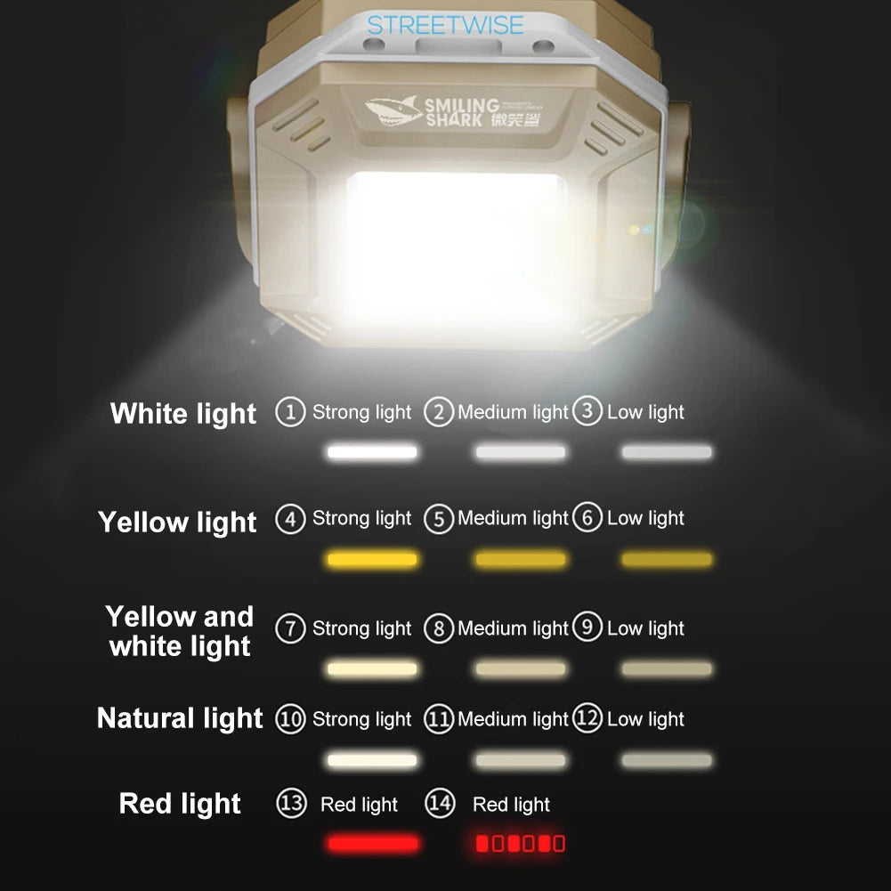 COB LED Inspection Lamp Waterproof Flashlight with Magnetic Base Emergency Light Rechargeable for Car Repair Emergency Workshop Daniel’s Outdoor Company
