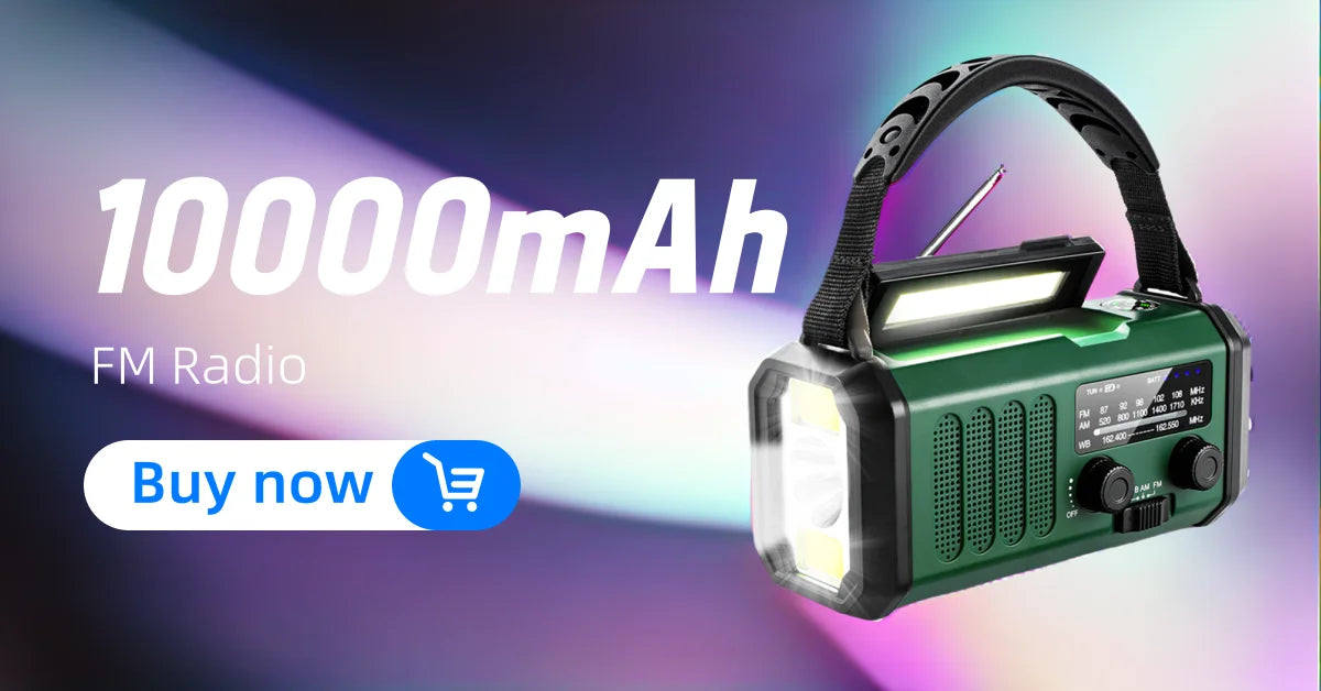 Emergency Radio Dual USB Rechargeable Daniel’s Outdoor Company