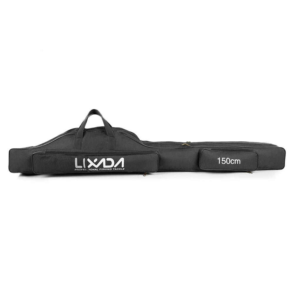 Lixada 100/130/150cm Fishing Bag Portable Folding Fishing Rod Reel Bag Fishing Tackle Carry Case Carrier Bag backpack fishing Daniel’s Outdoor Company