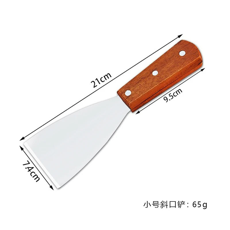 Stainless Steel Spatula and Grill Scraper Non Stick Durable Barbecue Cooking Tools Pizza Shovel Pancake Beef BBQ Utensils Daniel’s Outdoor Company