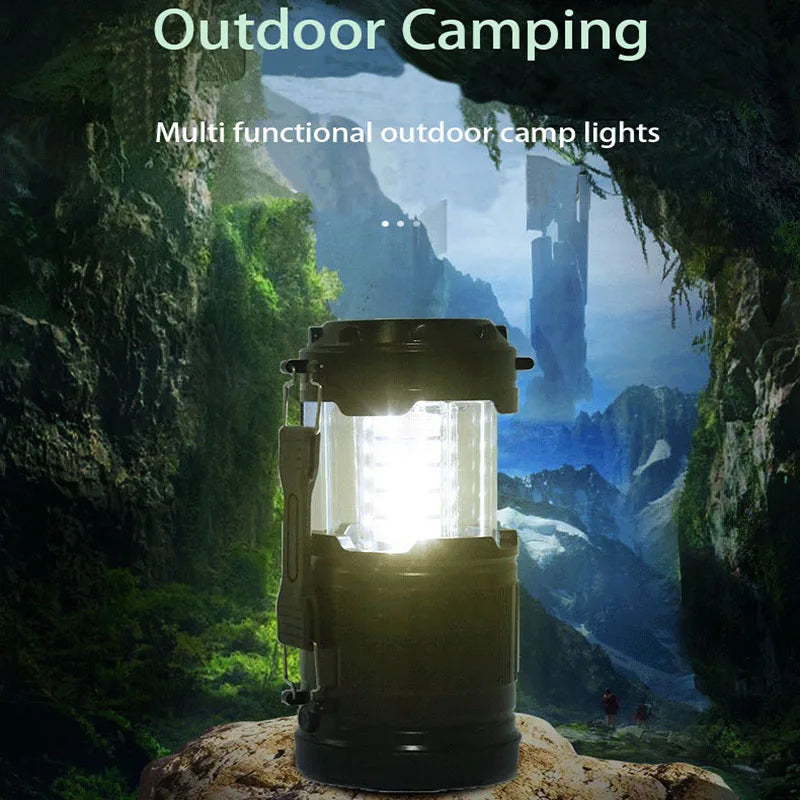 Mini Tent Lamp LED Portable Portable Lantern Telescopic Torch Camping Lamp Waterproof Emergency Light Outdoor camping available Daniel’s Outdoor Company