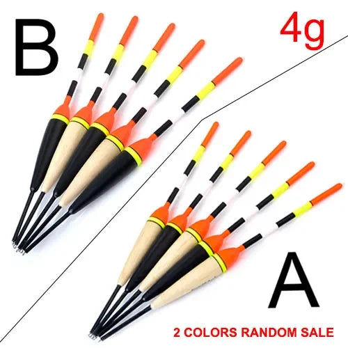FTK 2g-6g Fishing Float Set 19-23cm 5pcs/pack Barguzinsky Professional Vertical Buoy Accessories Fishing Float Pesca Daniel’s Outdoor Company