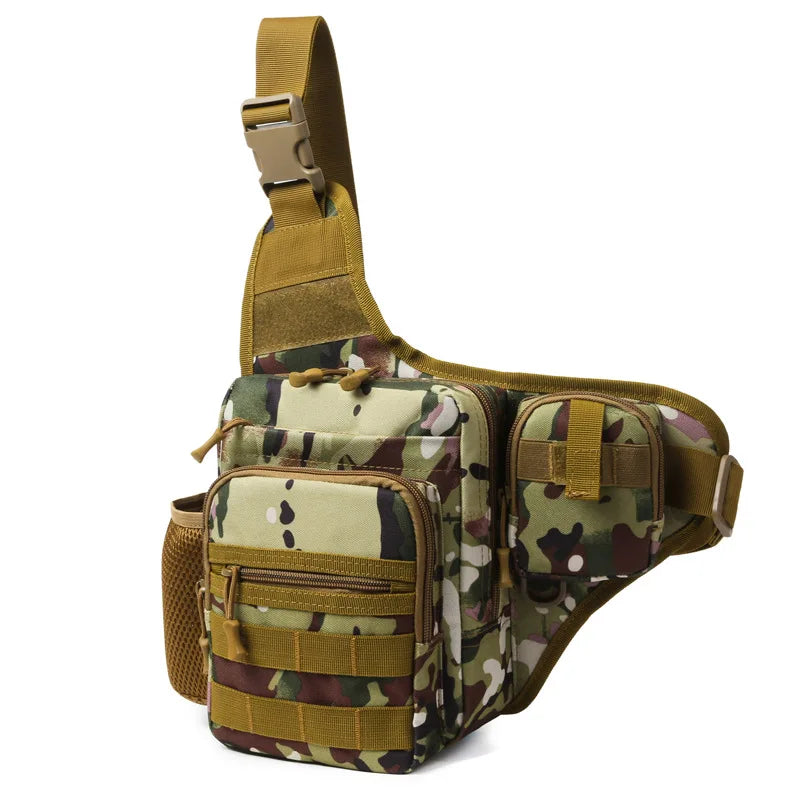 Camping Climbing Bag Chest Pouch For Men Cycling Hiking Travel Outdoor Sport Tactical Crossbody Molle Fishing Waist Fanny Pack Daniel’s Outdoor Company