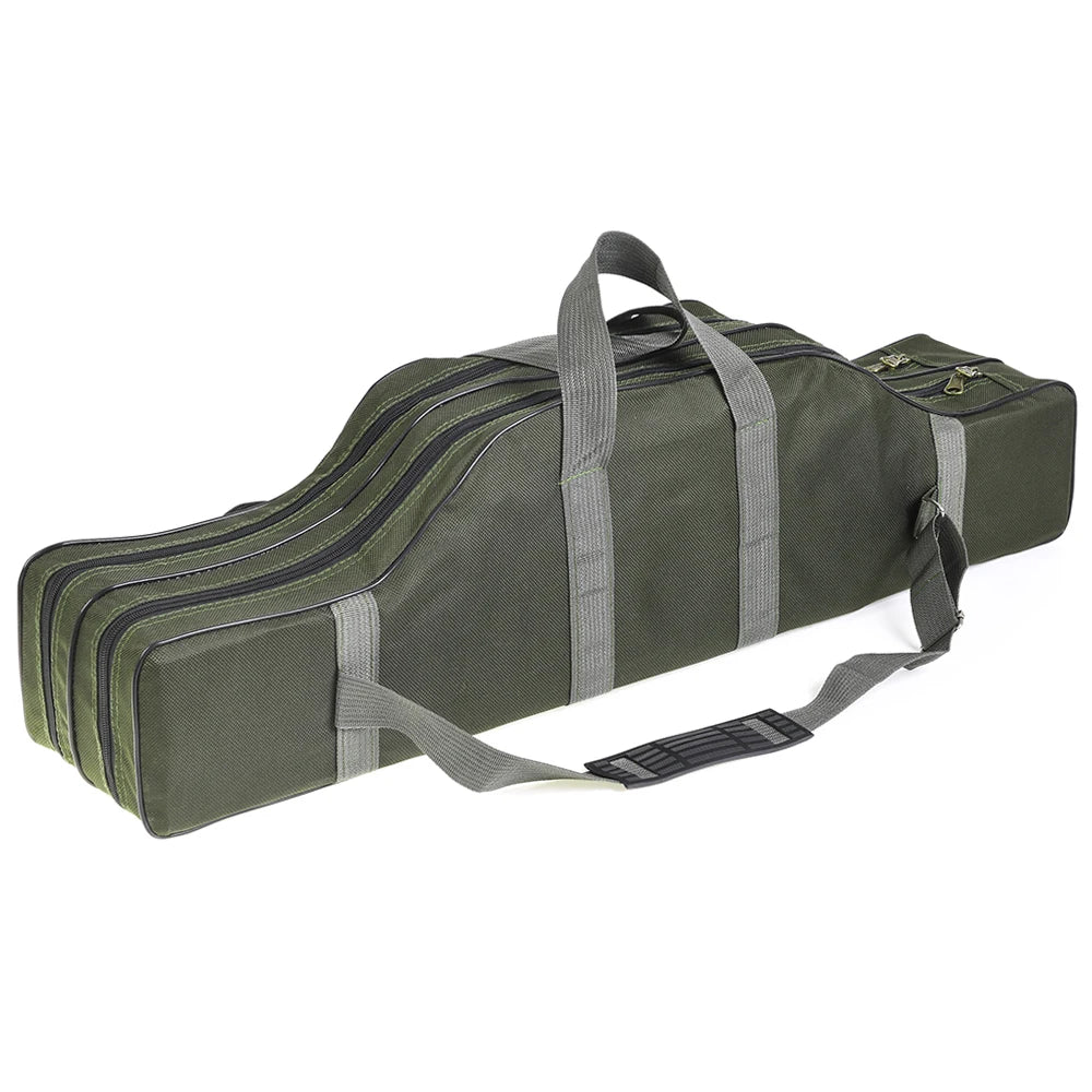 Lixada 100/130/150cm Fishing Bag Portable Folding Fishing Rod Reel Bag Fishing Tackle Carry Case Carrier Bag backpack fishing Daniel’s Outdoor Company