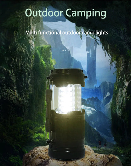 Mini Tent Lamp LED Portable Portable Lantern Telescopic Torch Camping Lamp Waterproof Emergency Light Outdoor camping available Daniel’s Outdoor Company