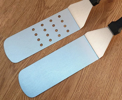 Kitchen Stainless Steel Scraper Cooking Spatula Barbecue Spatula Plate Barbecue Spatula Hamburger Spatula Cooking Utensils Daniel’s Outdoor Company