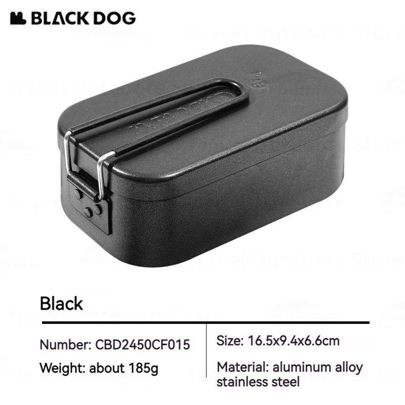 BLACKDOG Outdoor Lunch Box Aluminum 800ML Camping Cooker Ultralight Portable Multi-function Travel Picnic Tableware Cookware Daniel’s Outdoor Company
