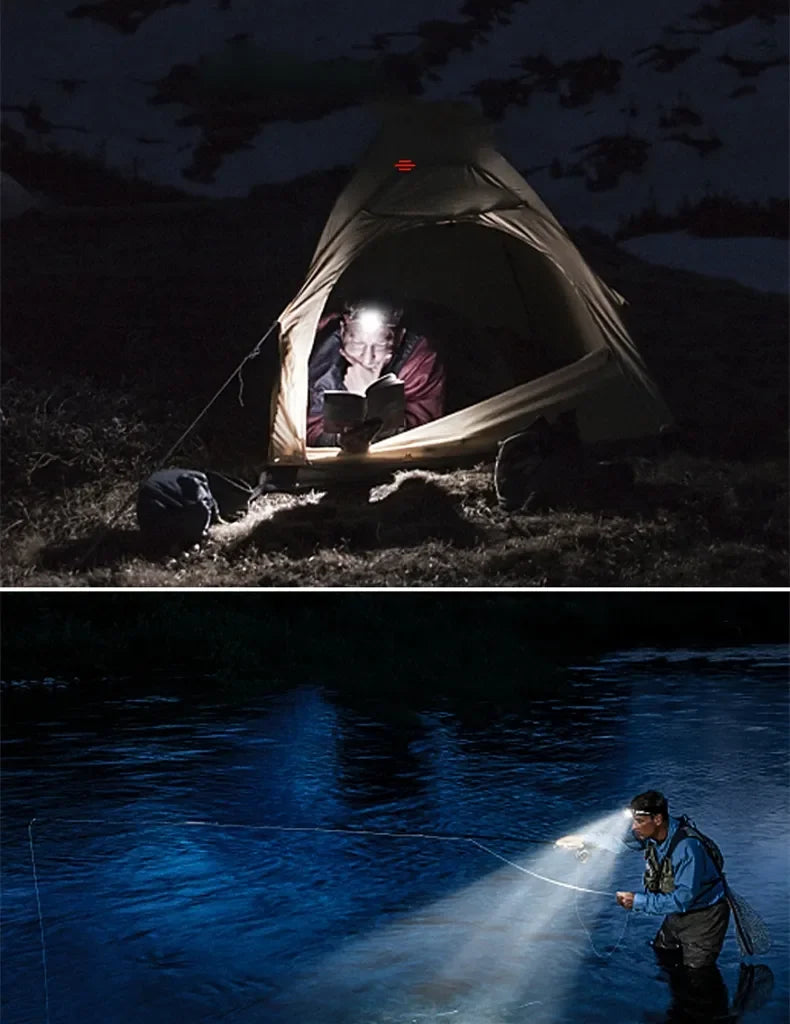 Powerful LED Headlamp USB Rechargeable Telescopic Zoomable Headlight Outdoor Waterproof Work Head Lamp High Lumen Head Torch Daniel’s Outdoor Company