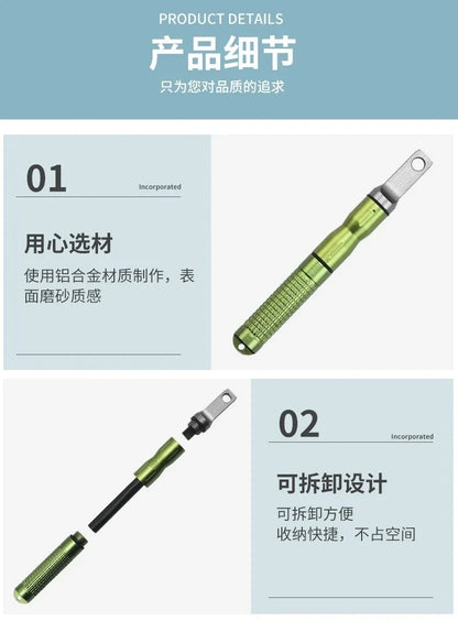 New Waterproof Portable Flint Emergency Fire Starter Multifunctional Outdoor Camping Fire Rod Tool for Survival Equipment Daniel’s Outdoor Company