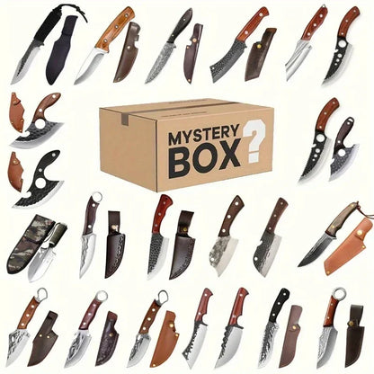Mystery Surprise Gift Box Multi-function Professional Stainless Steel Chef Knife Utility Knife Boning Knife Outdoor Shovel Fruit Daniel’s Outdoor Company