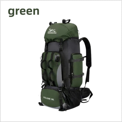 90L Waterproof Hiking Backpack Camping Rucksack Large Capacity Travel Outdoor Sports Bag for Trekking Backpacking and Adventure Daniel’s Outdoor Company