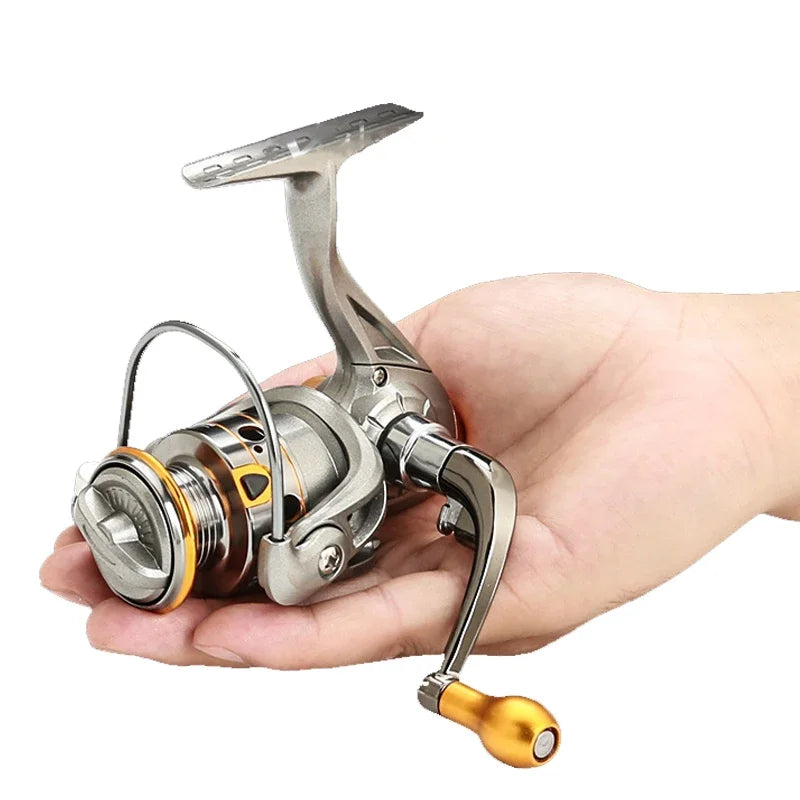 Mini DC150 Series Super Powerful 12+1BB Spinning Fishing Reel 5.2:1 Gear Ratio Metal Mini Durable Fishing Coil baitcasting reel Daniel’s Outdoor Company