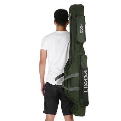 Lixada 100/130/150cm Fishing Bag Portable Folding Fishing Rod Reel Bag Fishing Tackle Carry Case Carrier Bag backpack fishing Daniel’s Outdoor Company