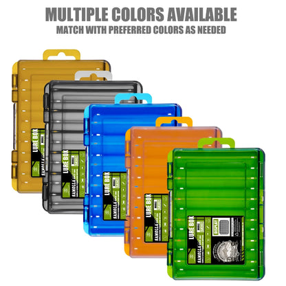 SAMOLLA Double-Sided Compact Tackle Box - Streamline Fishing with Durable, Versatile Organizer for Lures, Hooks, Baits Daniel’s Outdoor Company