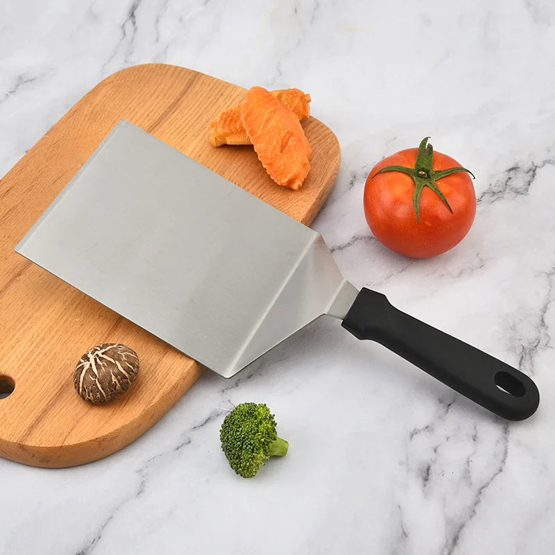 Kitchen Stainless Steel Scraper Cooking Spatula Barbecue Spatula Plate Barbecue Spatula Hamburger Spatula Cooking Utensils Daniel’s Outdoor Company
